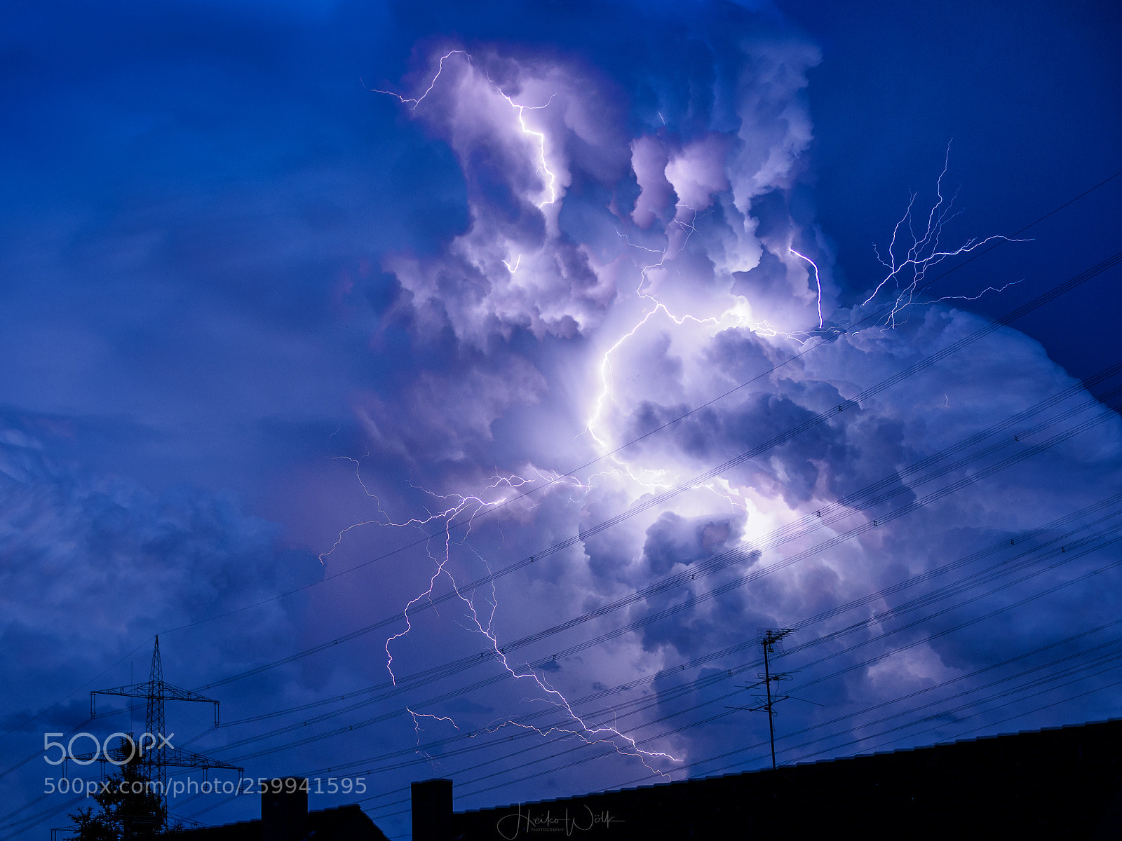 Olympus OM-D E-M1 Mark II sample photo. Gewitterwolke photography