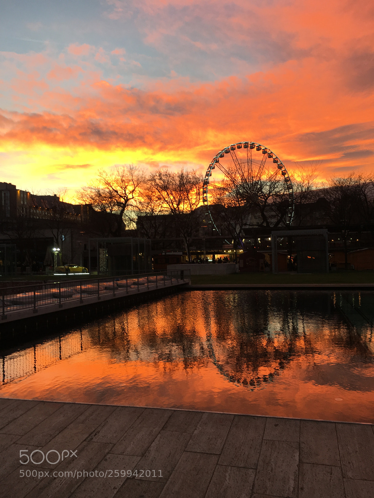Apple iPhone 6s sample photo. Beautiful sunset in budapest photography