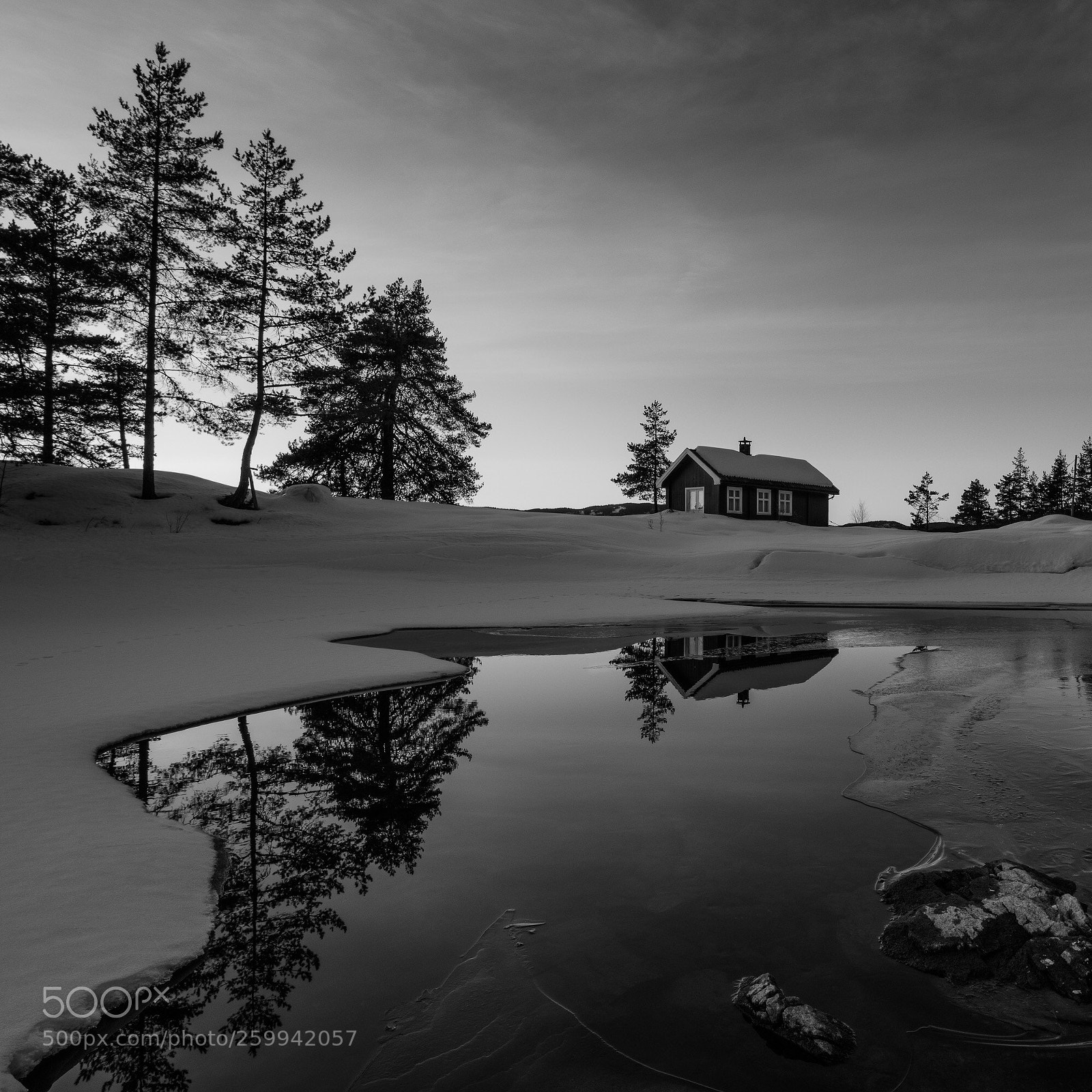 Nikon D850 sample photo. The red cabin  photography