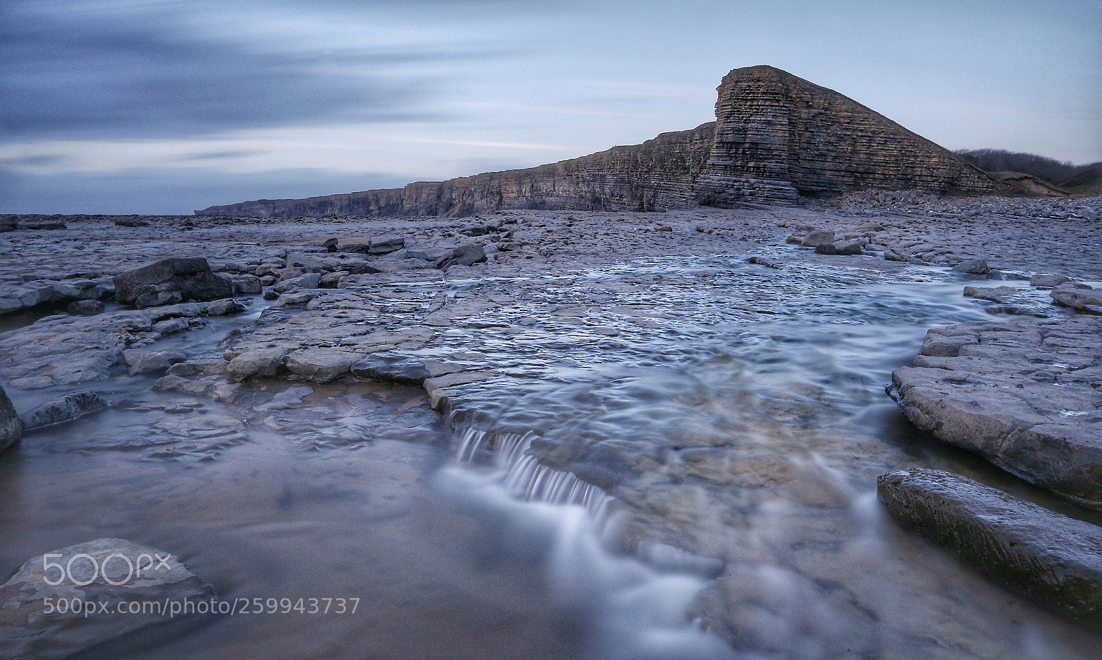 Canon EOS 6D sample photo. Nash point at dusk photography