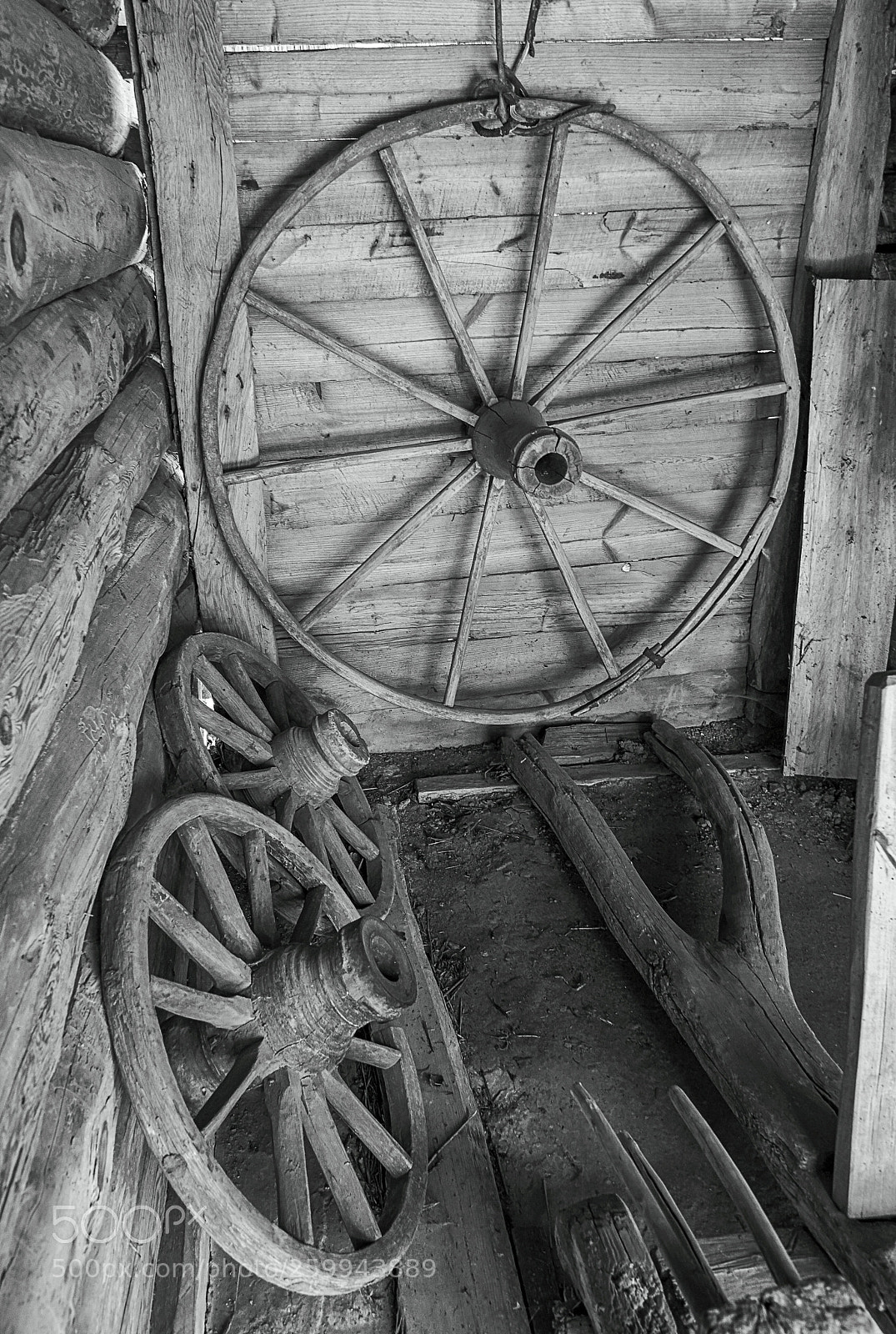 Nikon D7100 sample photo. Cart wheels photography