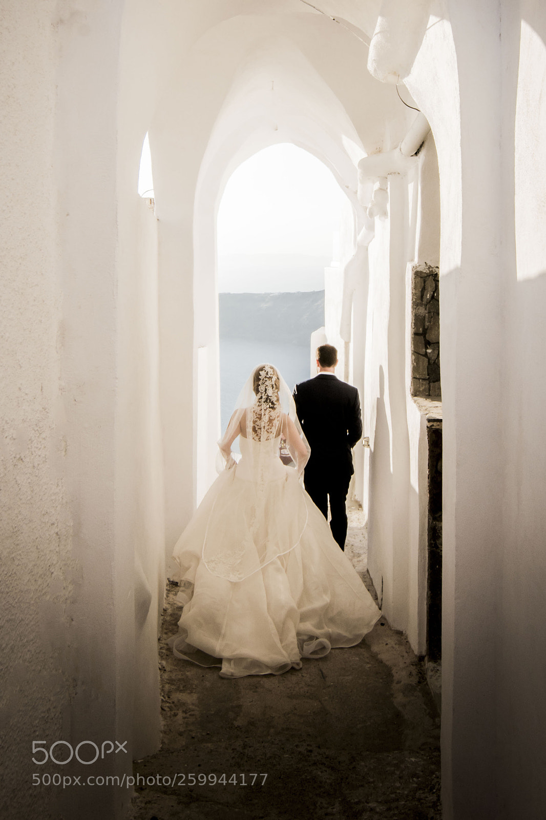 Nikon D500 sample photo. Wedding in santorini photography
