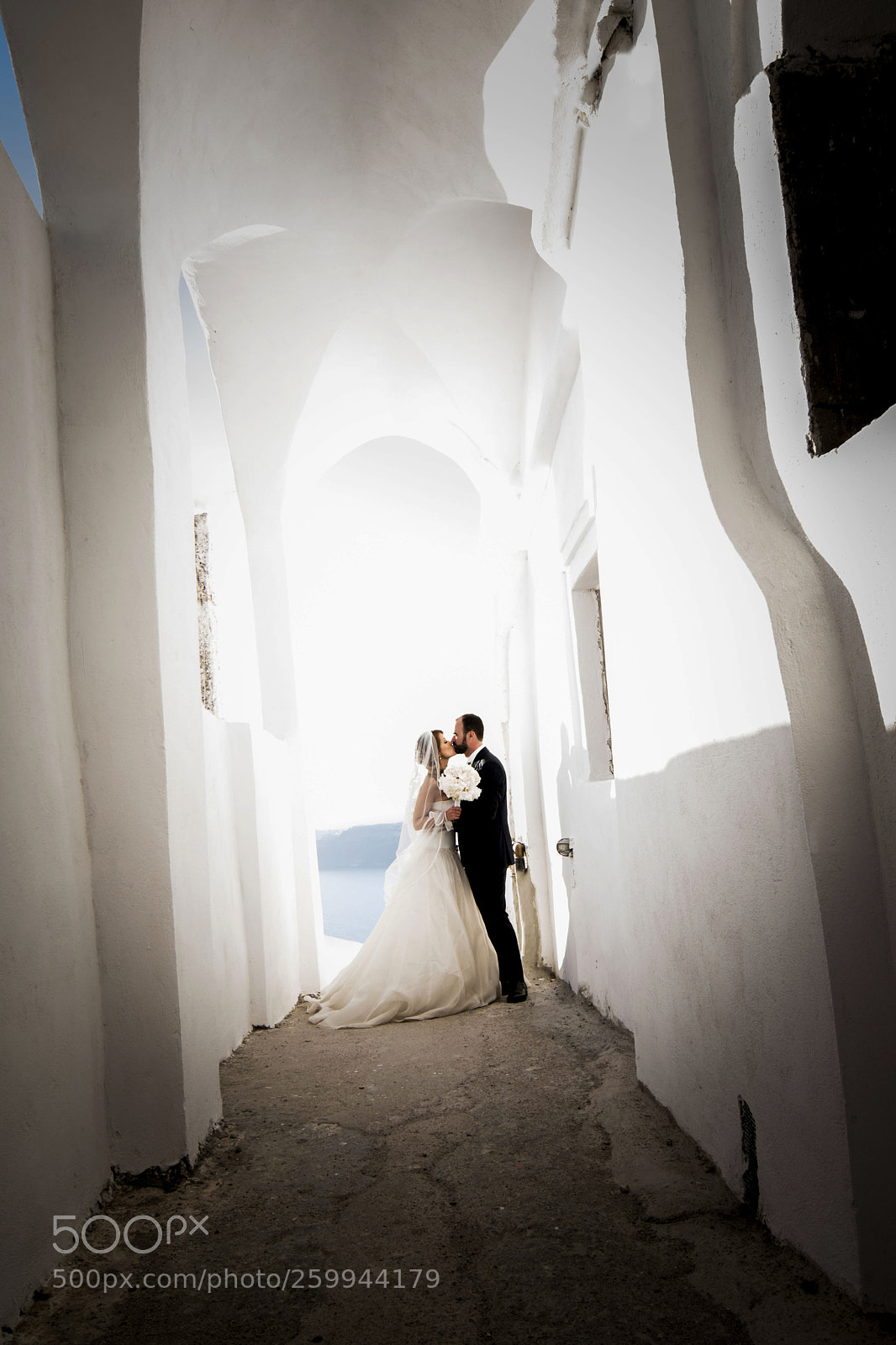 Nikon D500 sample photo. Wedding in santorini photography