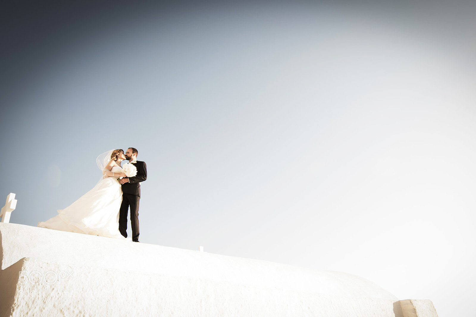 Nikon D500 sample photo. Wedding in santorini photography