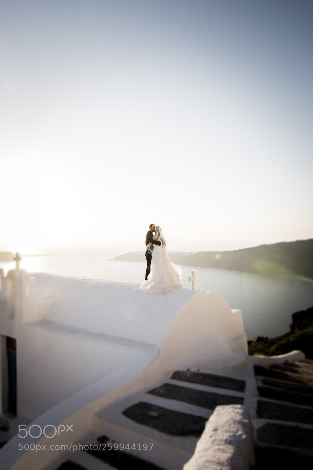 Nikon D500 sample photo. Wedding in santorini photography
