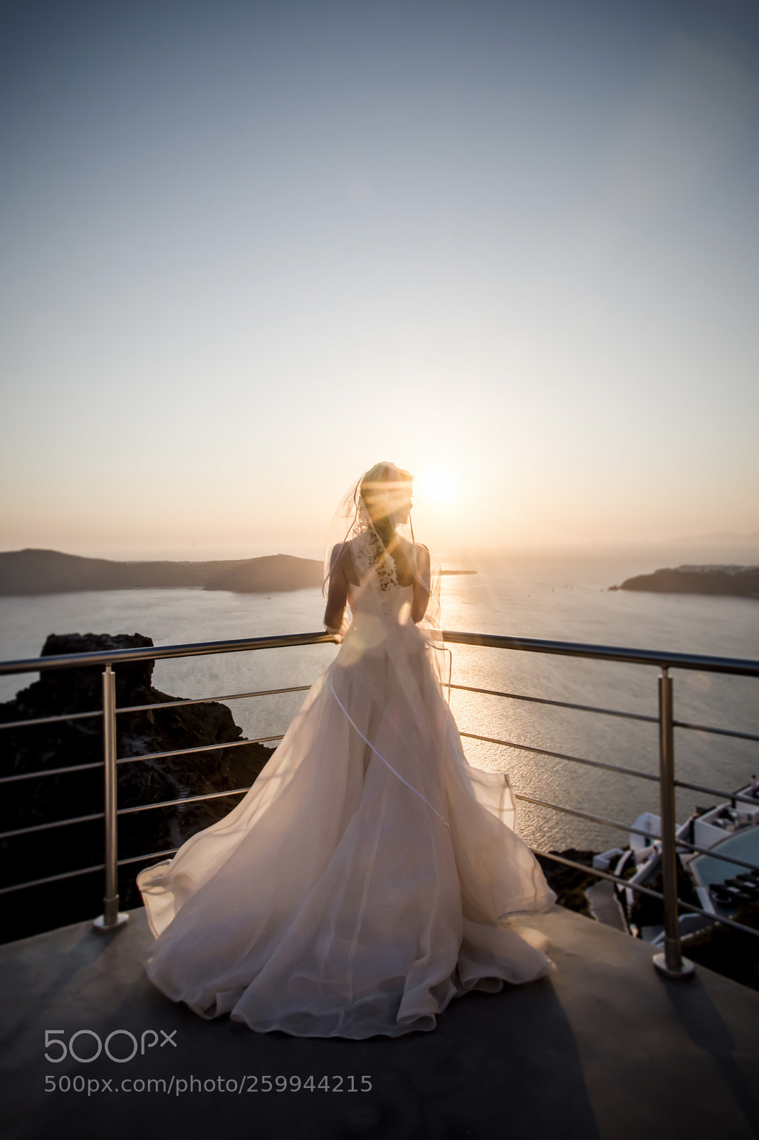 Nikon D500 sample photo. Wedding in santorini photography