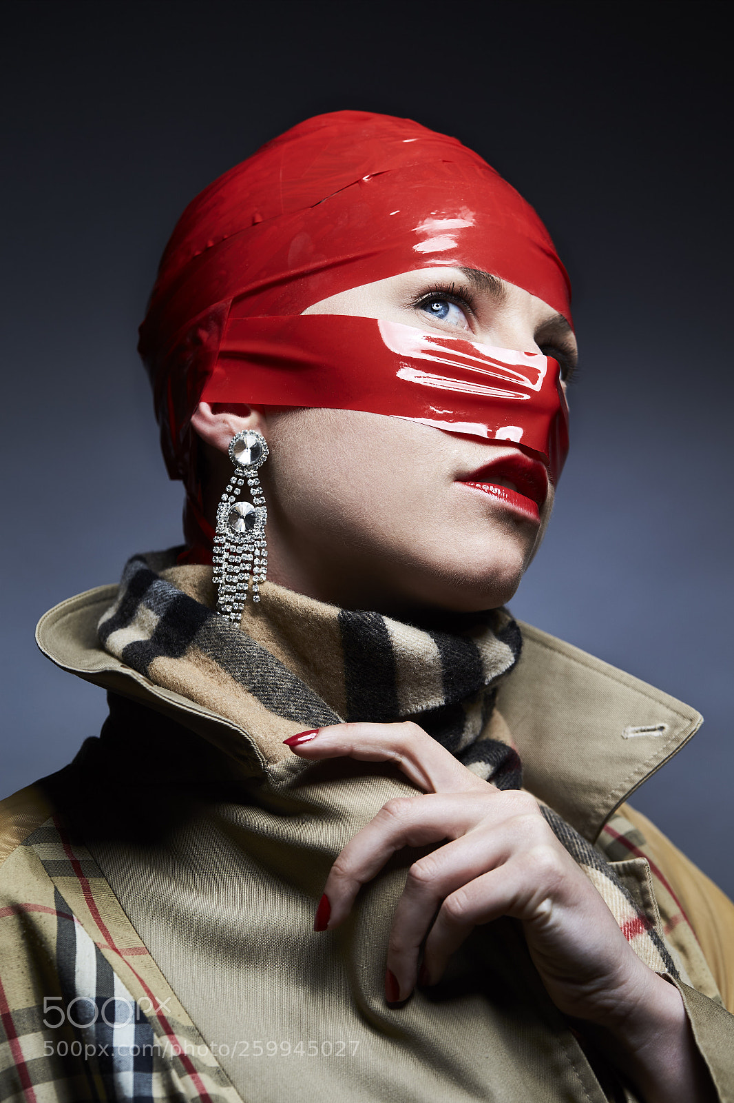 Canon EOS-1D X sample photo. Bondage tape x bling photography