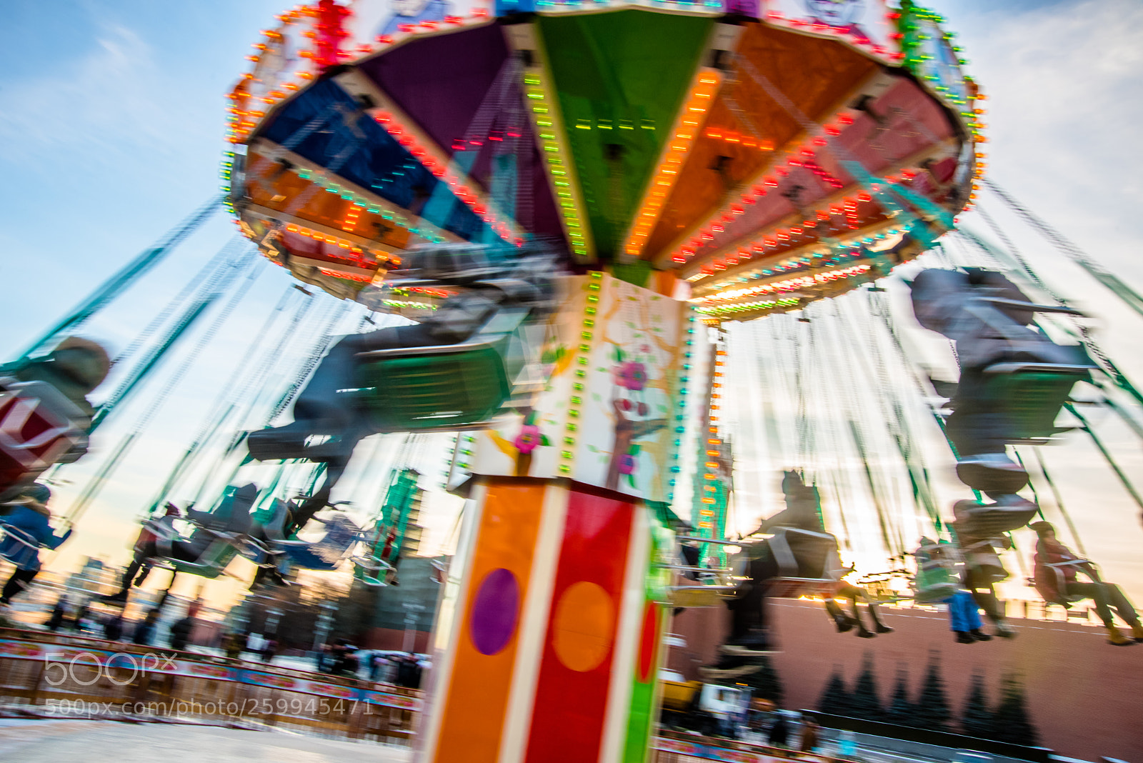 Nikon D750 sample photo. Carousel in motion photography