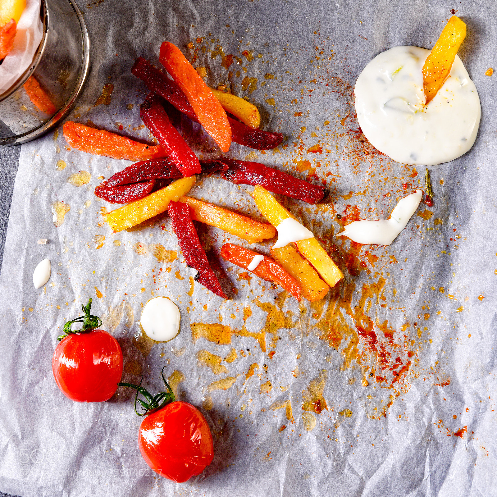 Nikon D810 sample photo. Vegetable french fries with photography