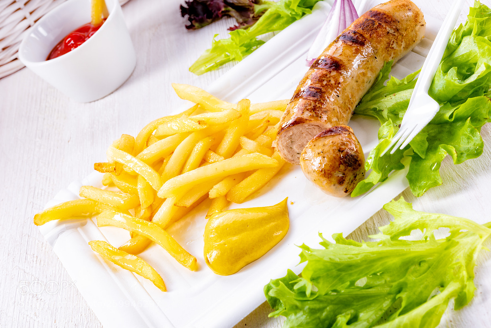 Nikon D810 sample photo. Delicious grilled bratwurst with photography