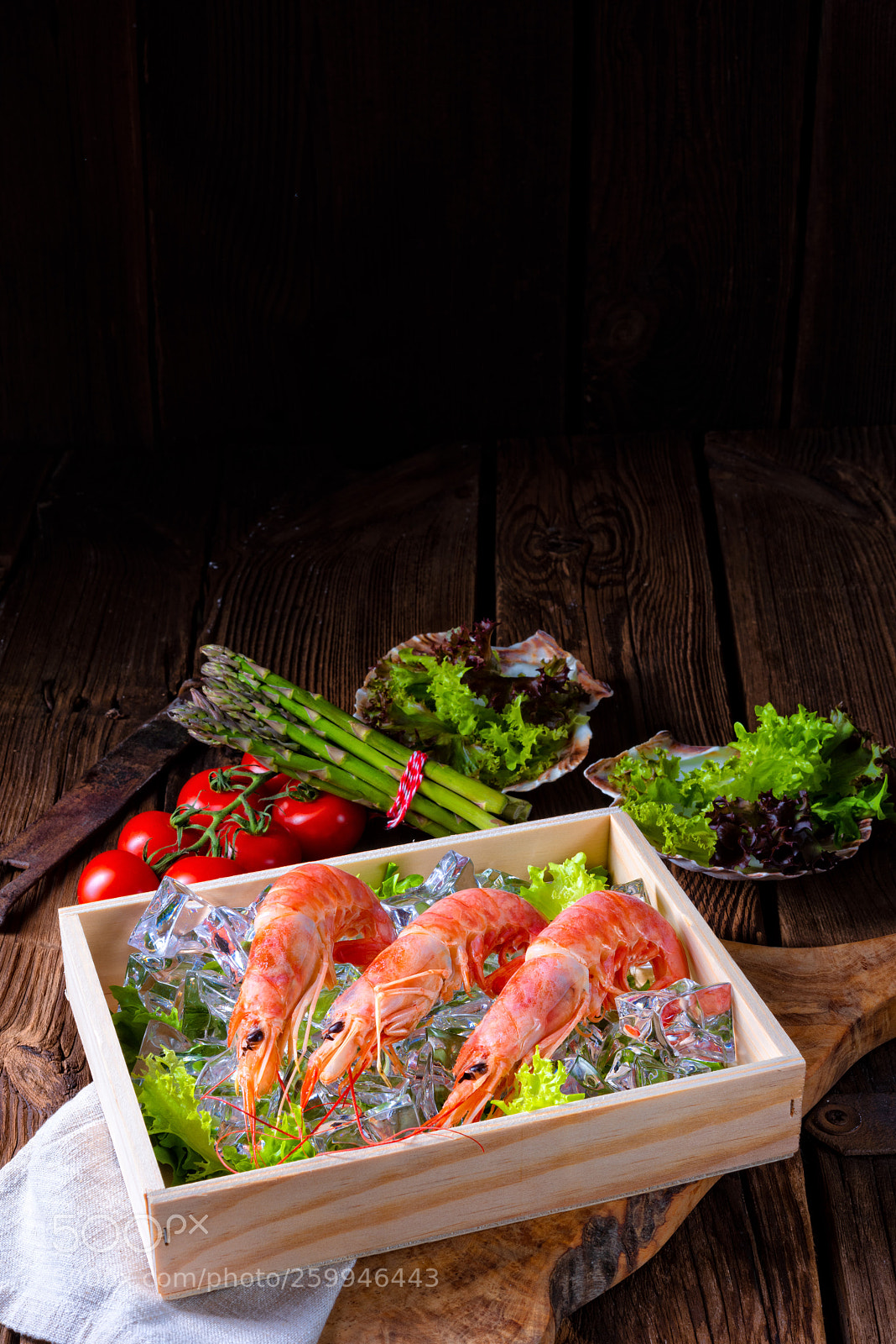 Nikon D810 sample photo. Cooked argentine red prawns photography