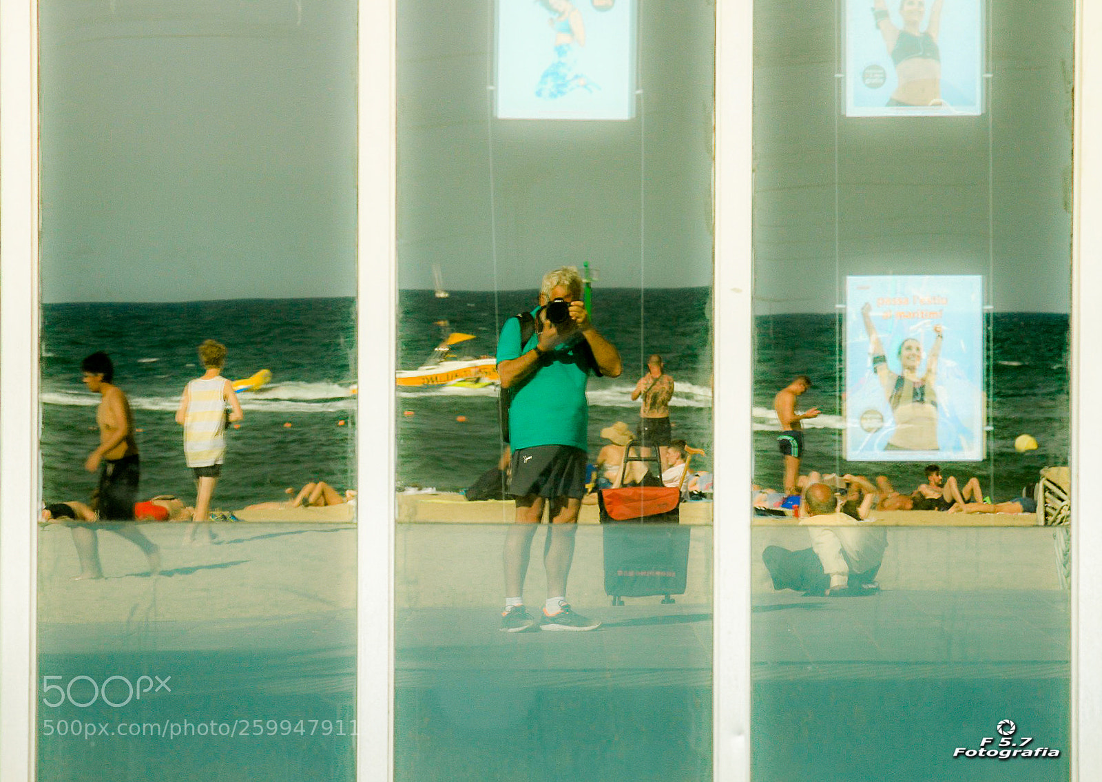 Canon EOS 7D sample photo. Reflejo del fot grafo photography