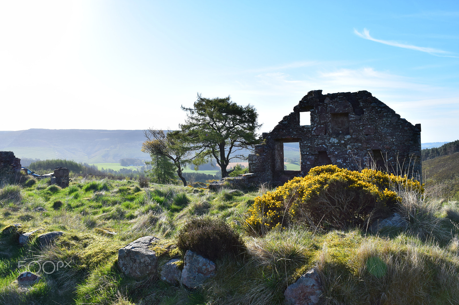 Nikon D5300 sample photo. Ruined croft photography