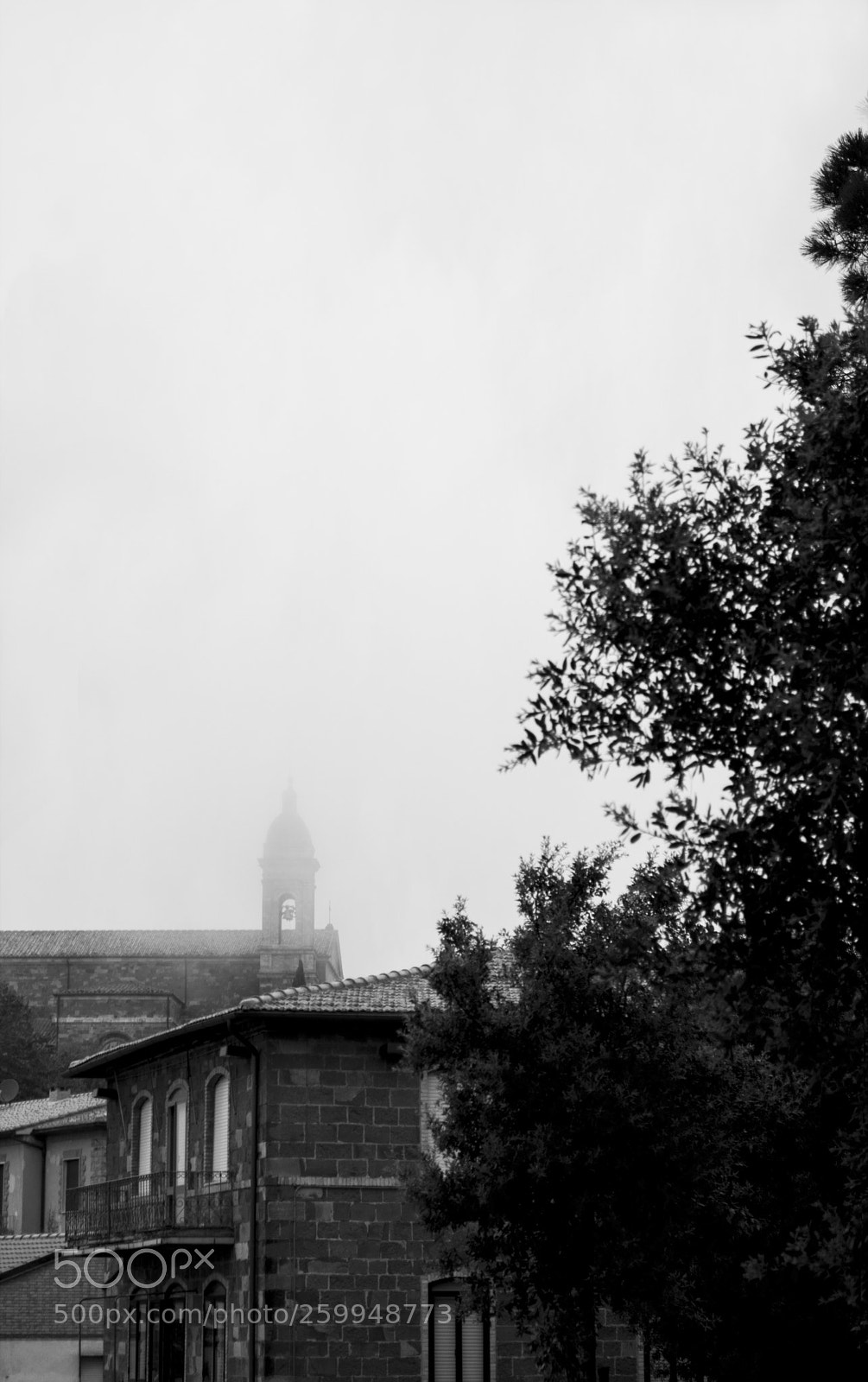 Nikon D3300 sample photo. Montalcino's fog photography