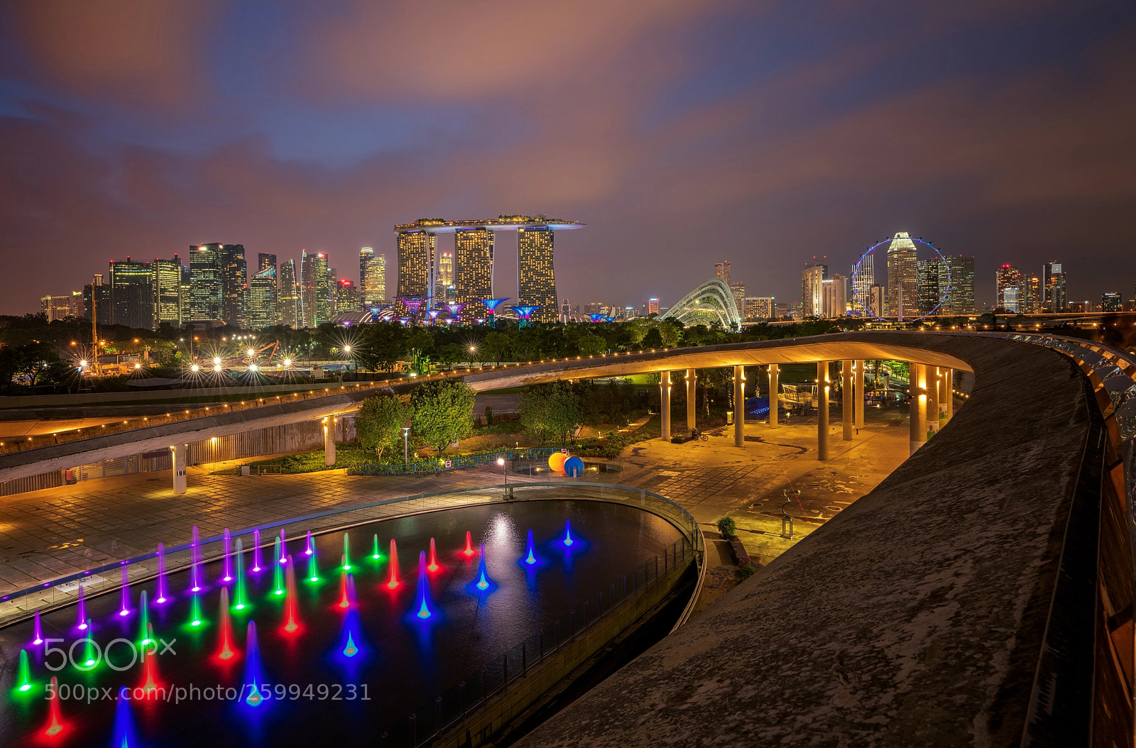 Sony a7R III sample photo. Cityscape of singapore city photography
