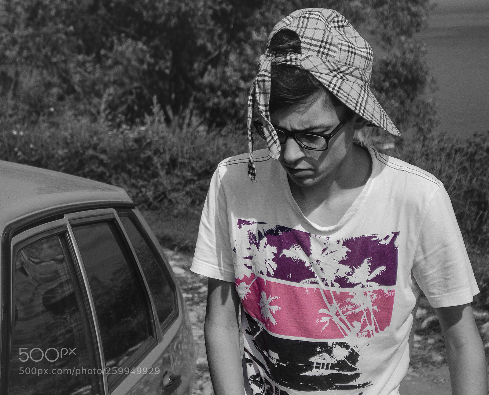 Nikon D5100 sample photo. Gloomy face photography