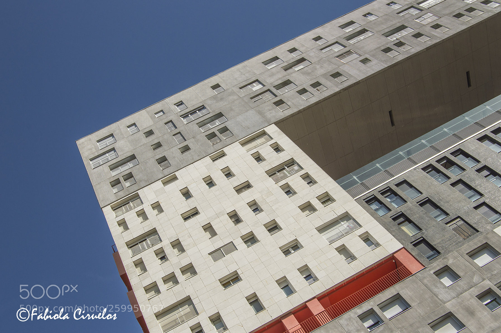 Nikon D3200 sample photo. Edificio mirador. fragmento photography