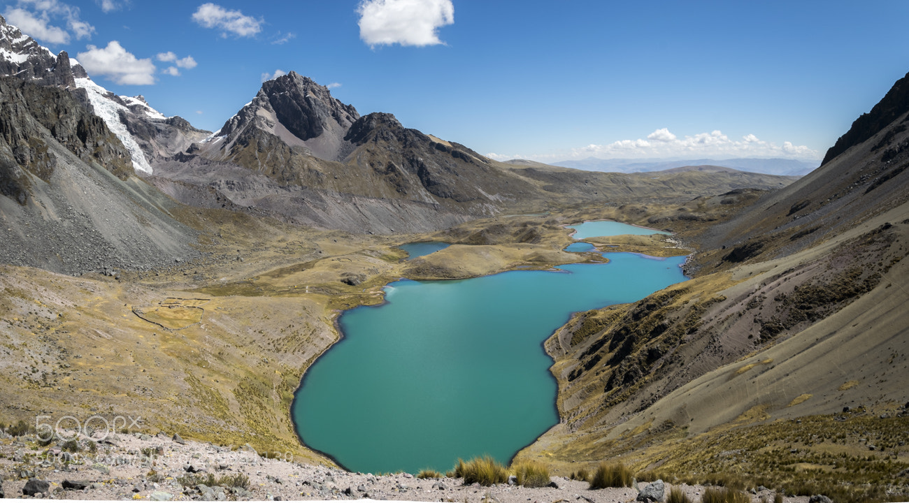 Nikon D5300 sample photo. Trek ausangate, lake view photography