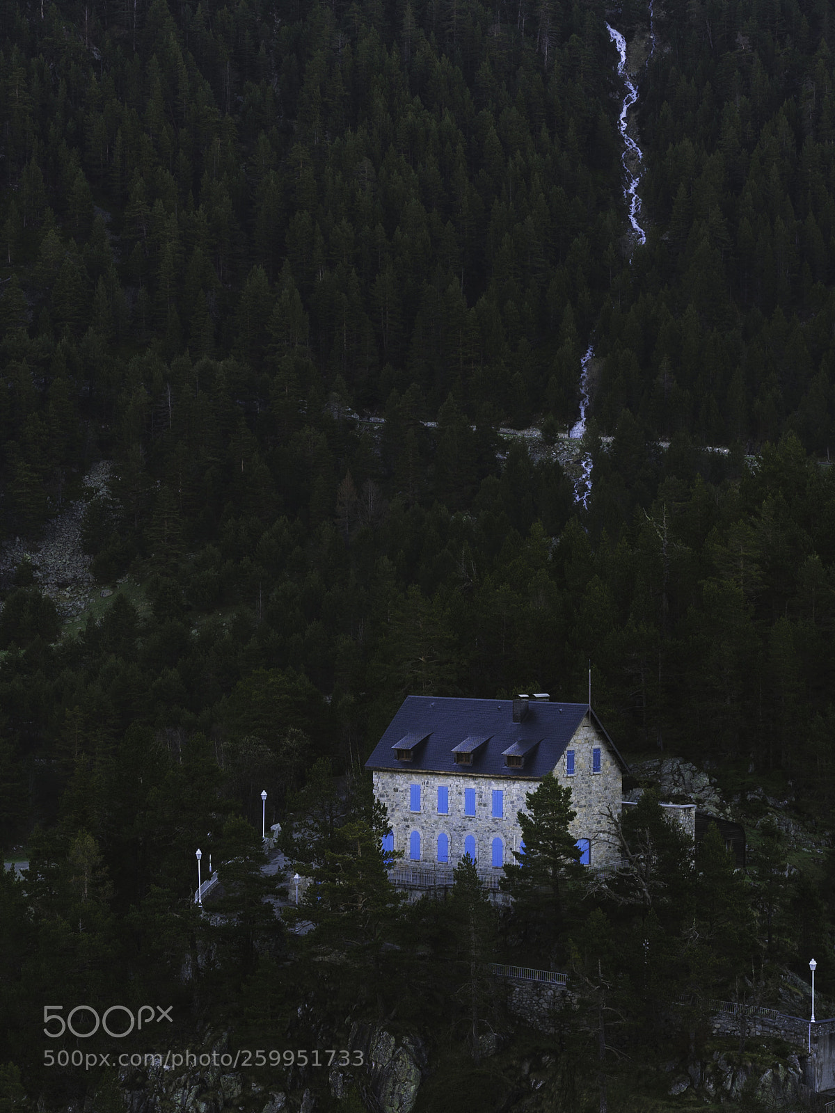 Sony a7 II sample photo. House in the pyrenees photography