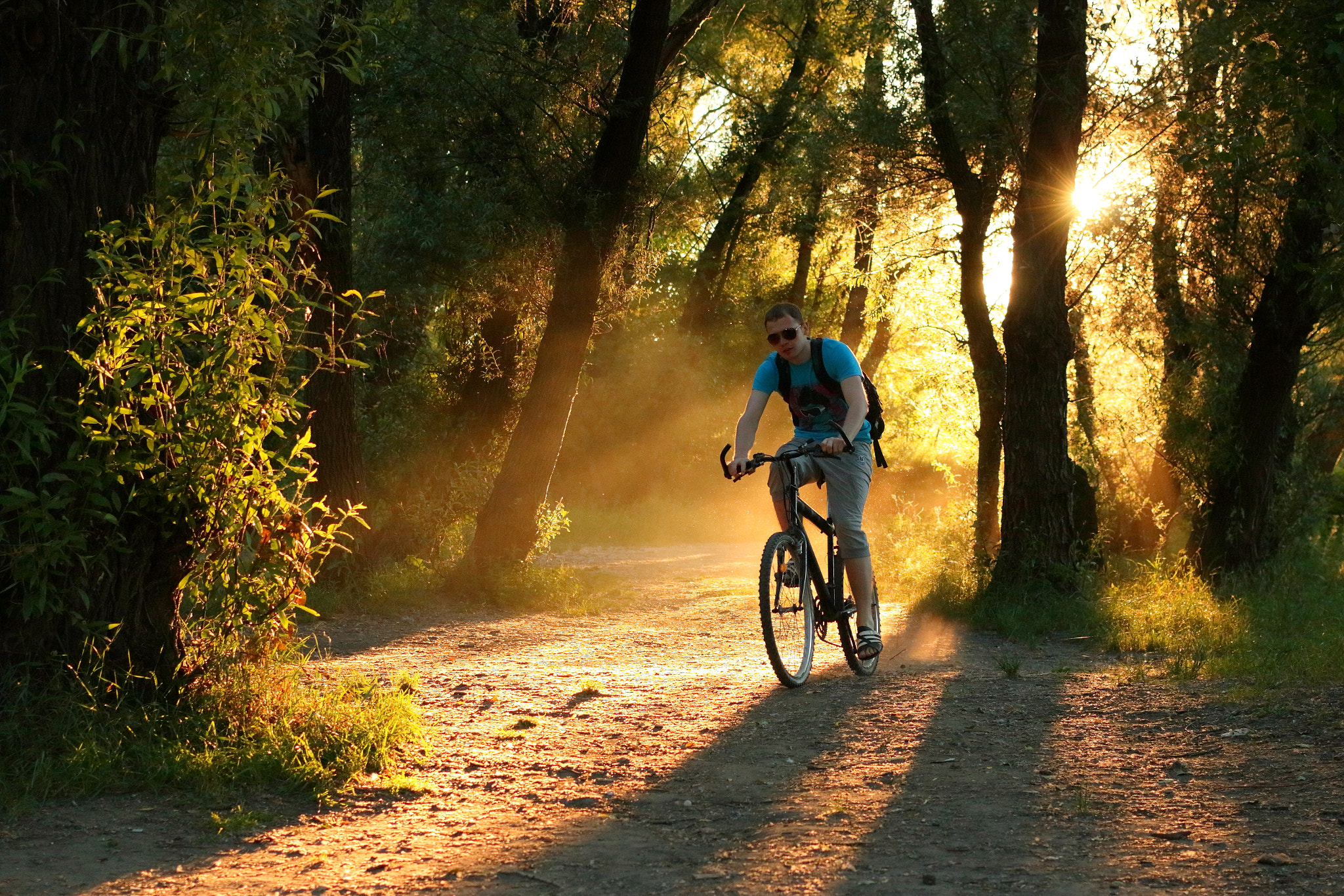 Canon EOS 70D + Canon EF 40mm F2.8 STM sample photo. Goldenhour bicycle (2) photography