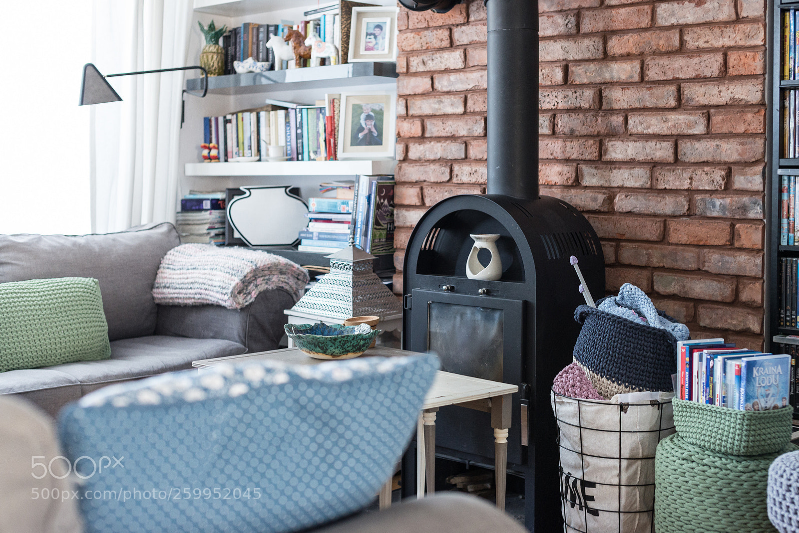 Nikon D610 sample photo. Cozy living room photography