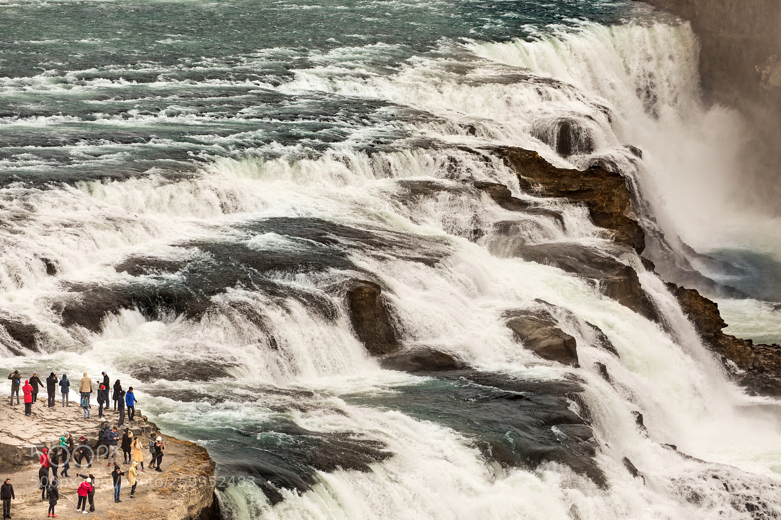 Canon EOS 5D Mark IV sample photo. Gullfoss waterfall photography