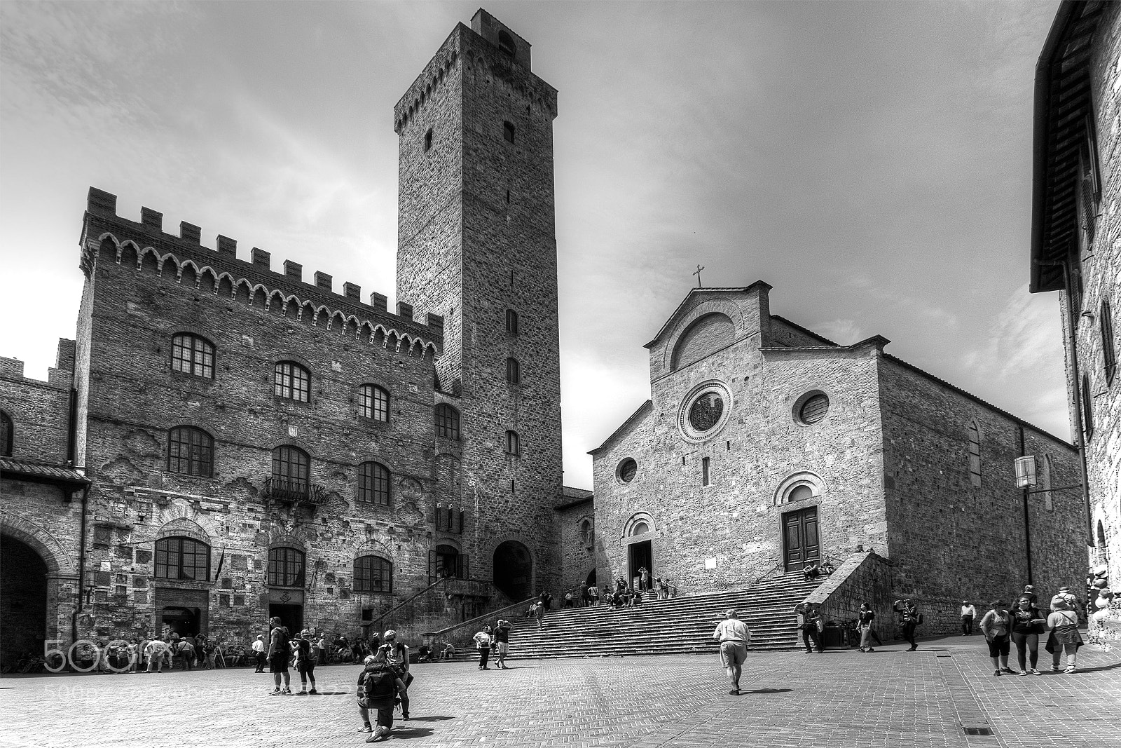 Nikon D7200 sample photo. Torre grossa & palazzo comunale photography