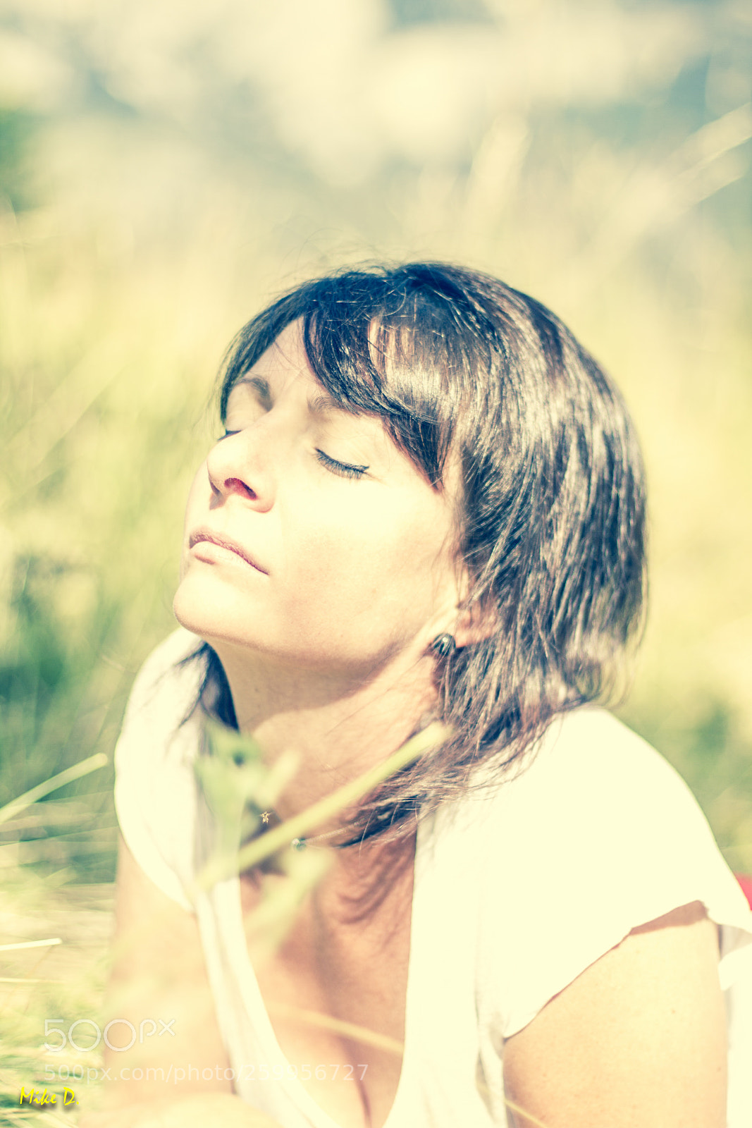 Canon EOS 7D sample photo. Maud en mode bain photography