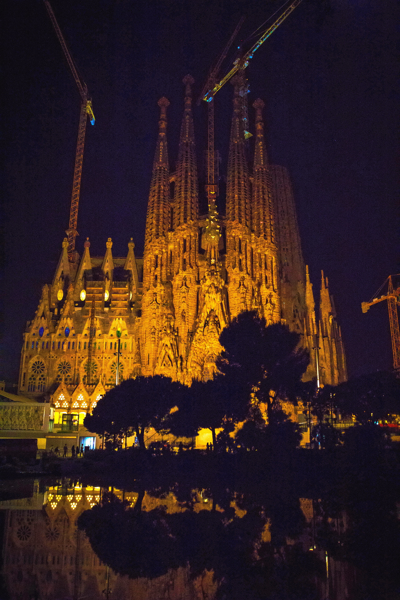 Canon EOS sample photo. Sagrada familia photography