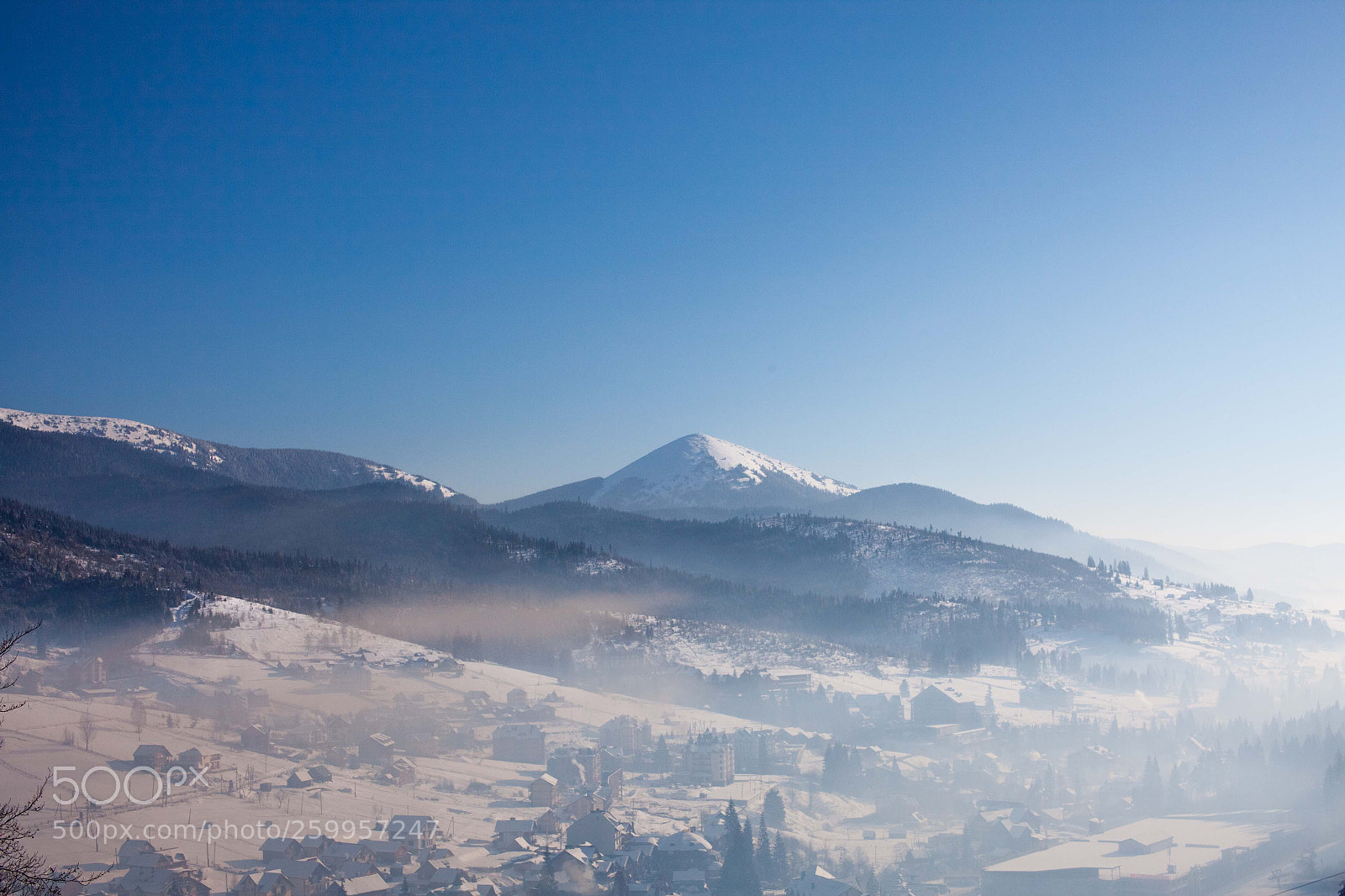 Canon EOS 5D Mark II sample photo. Mountain snowy photography