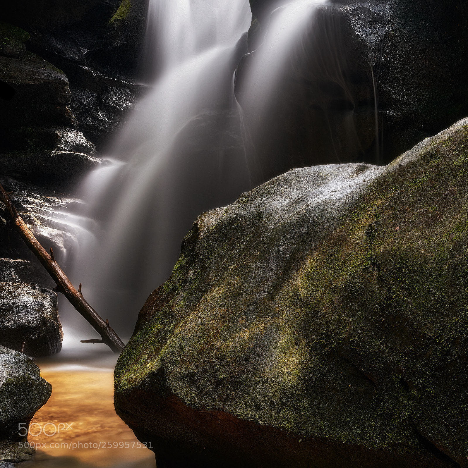 Sony a7R II sample photo. Waterfall in north alabama photography