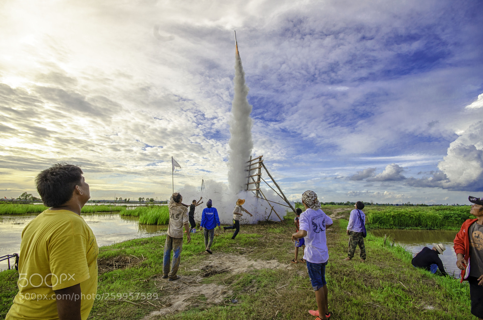 Nikon D5100 sample photo. Rocket festival. photography