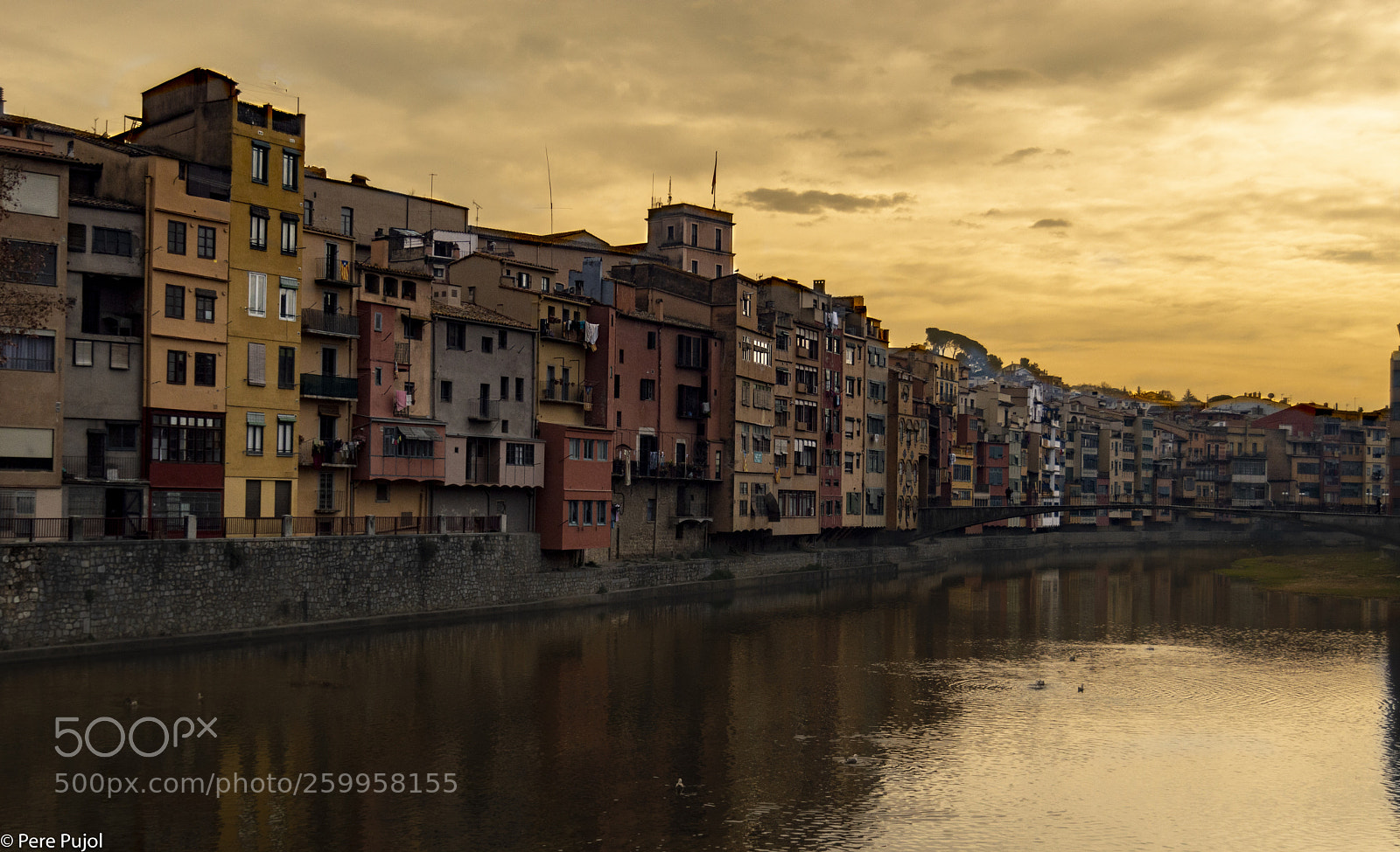 Nikon D3200 sample photo. Sunset in girona photography