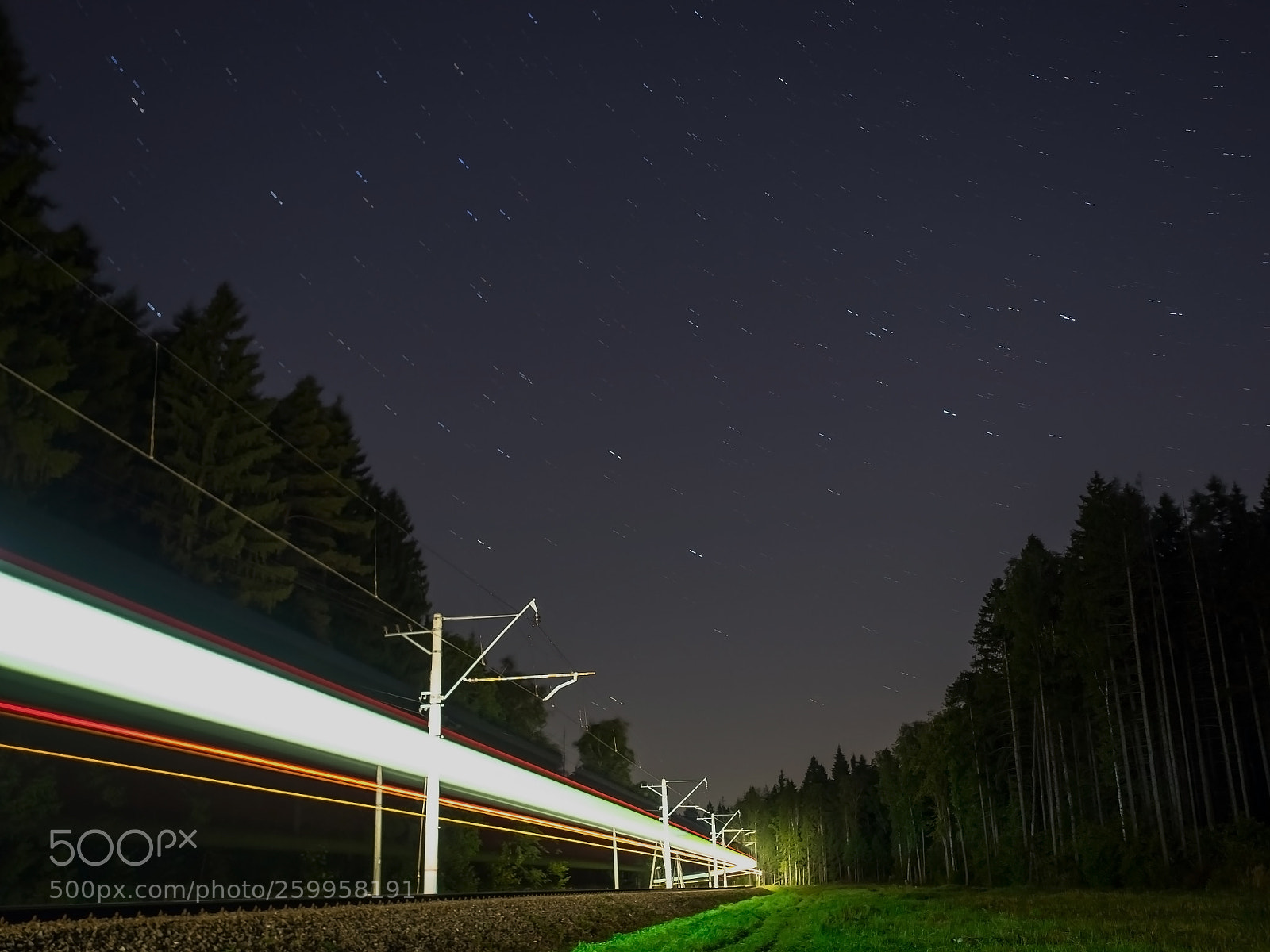 Olympus OM-D E-M1 sample photo. Light highway. photography