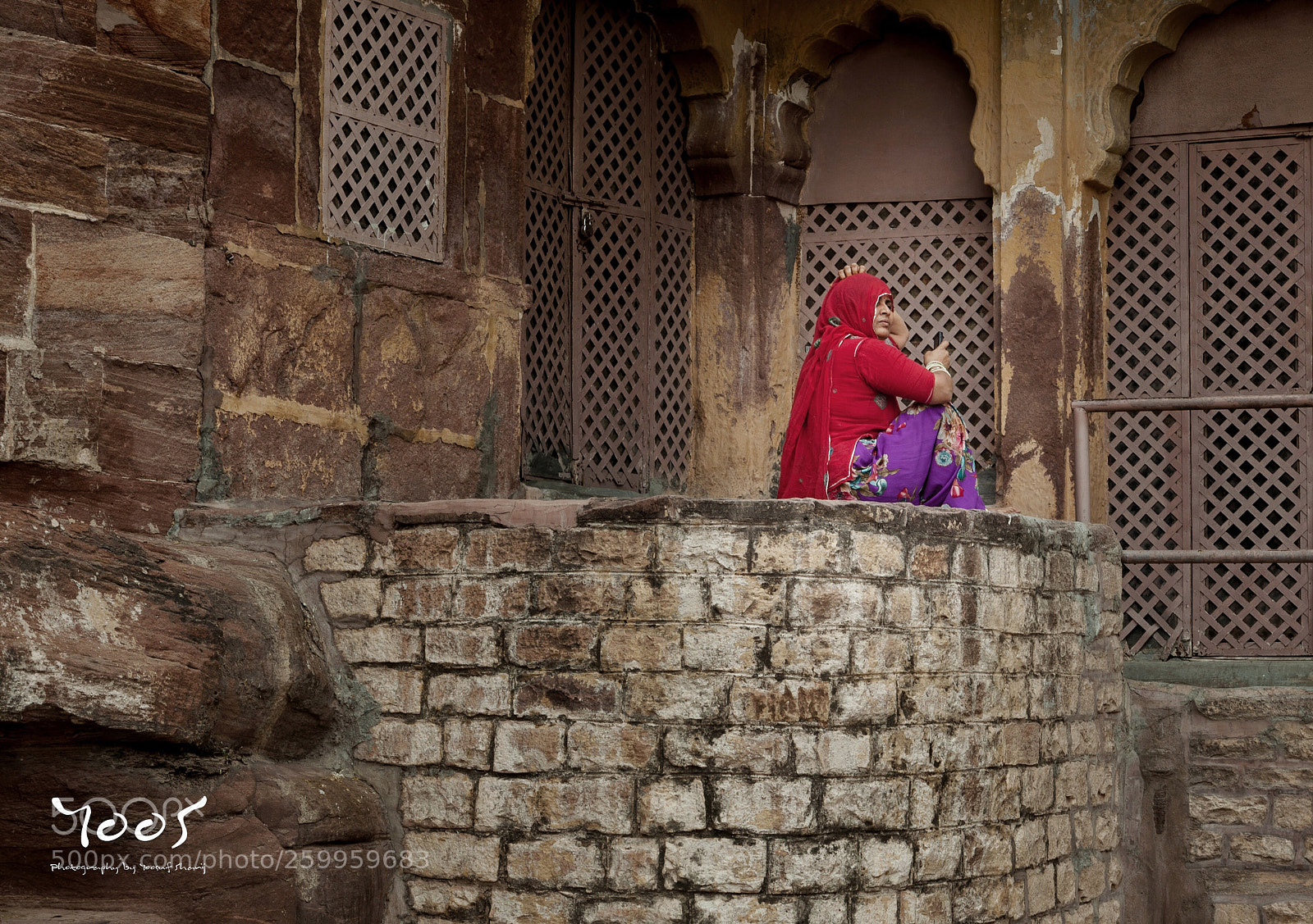 Canon EOS 5D Mark II sample photo. Woman in red photography