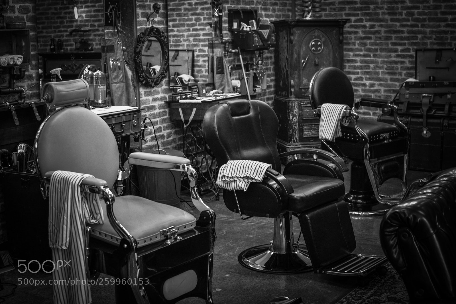 Nikon D5200 sample photo. Barbershop photography
