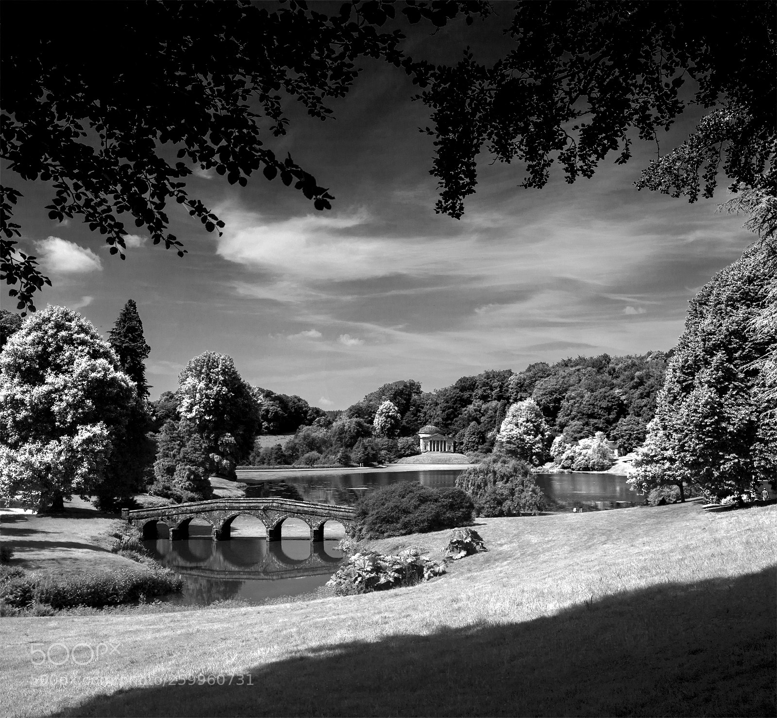 Canon EOS 5D sample photo. Stourhead photography