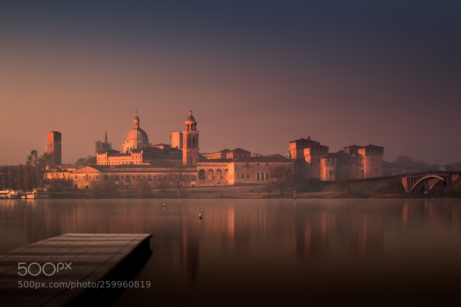 Canon EOS 100D (EOS Rebel SL1 / EOS Kiss X7) sample photo. Mantua @ sunrise photography