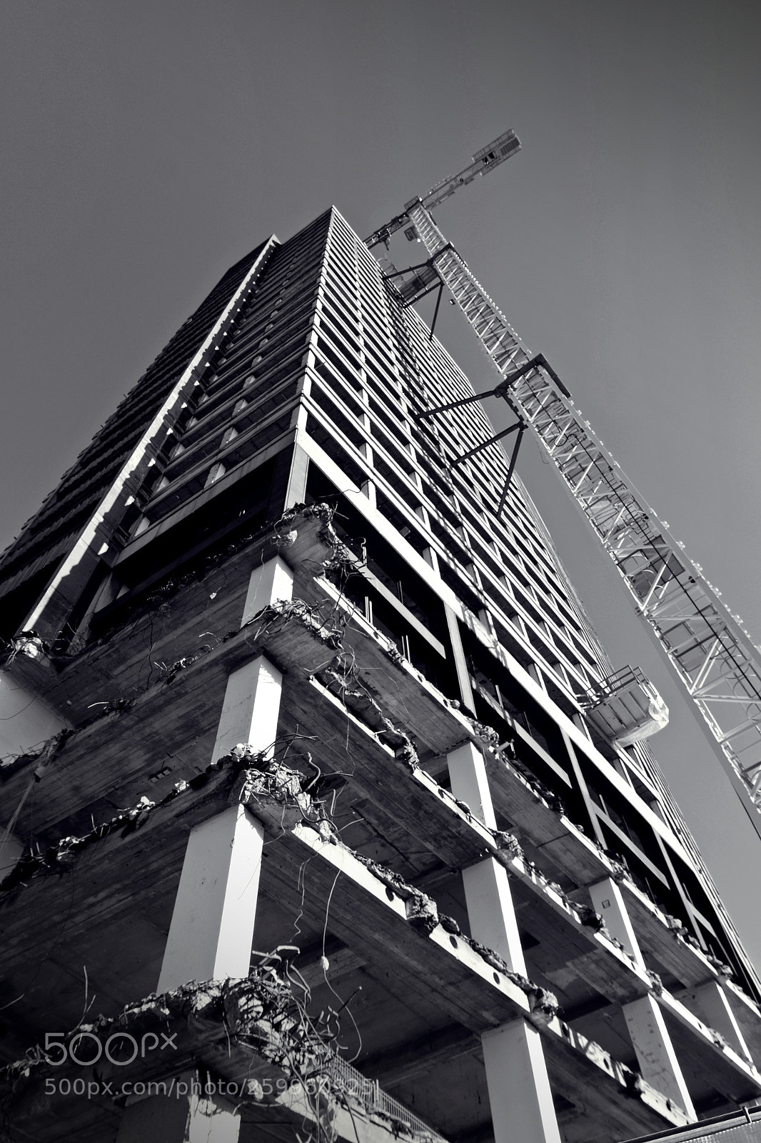 Fujifilm X-T10 sample photo. Antwerp tower photography