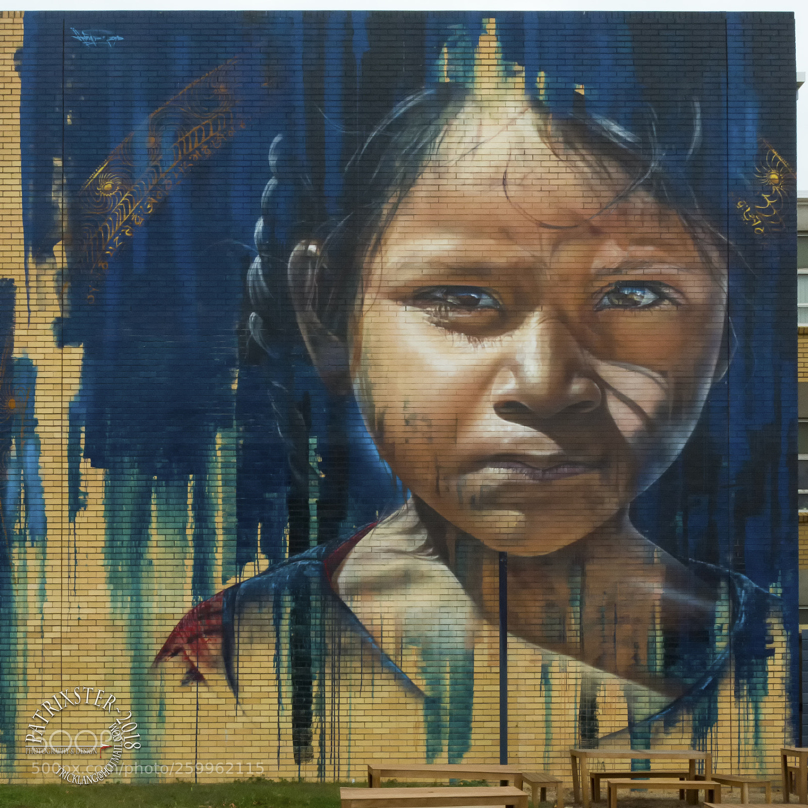 Nikon D3200 sample photo. Mural by adnate photography