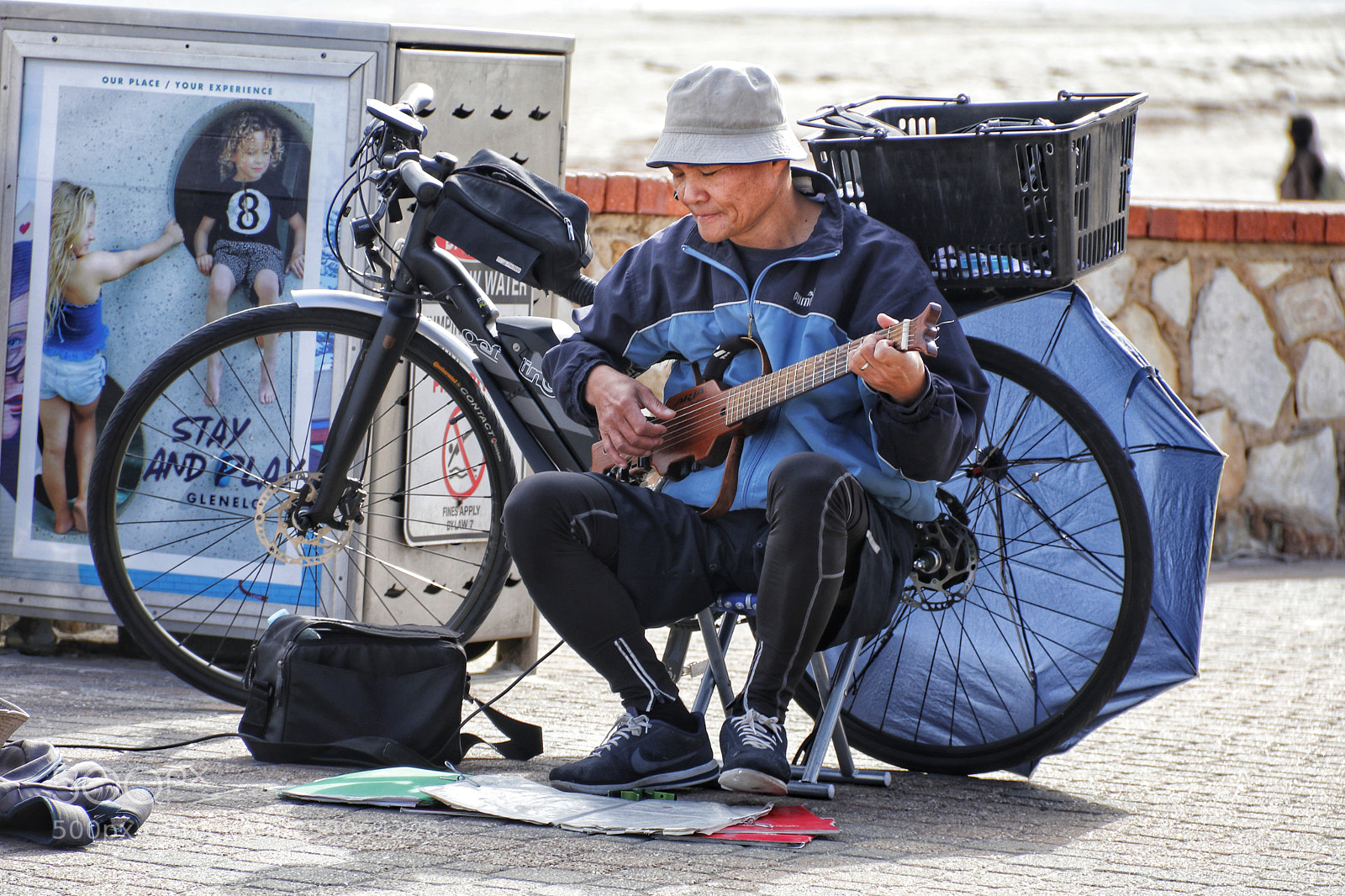 Canon EOS 80D sample photo. Busker photography