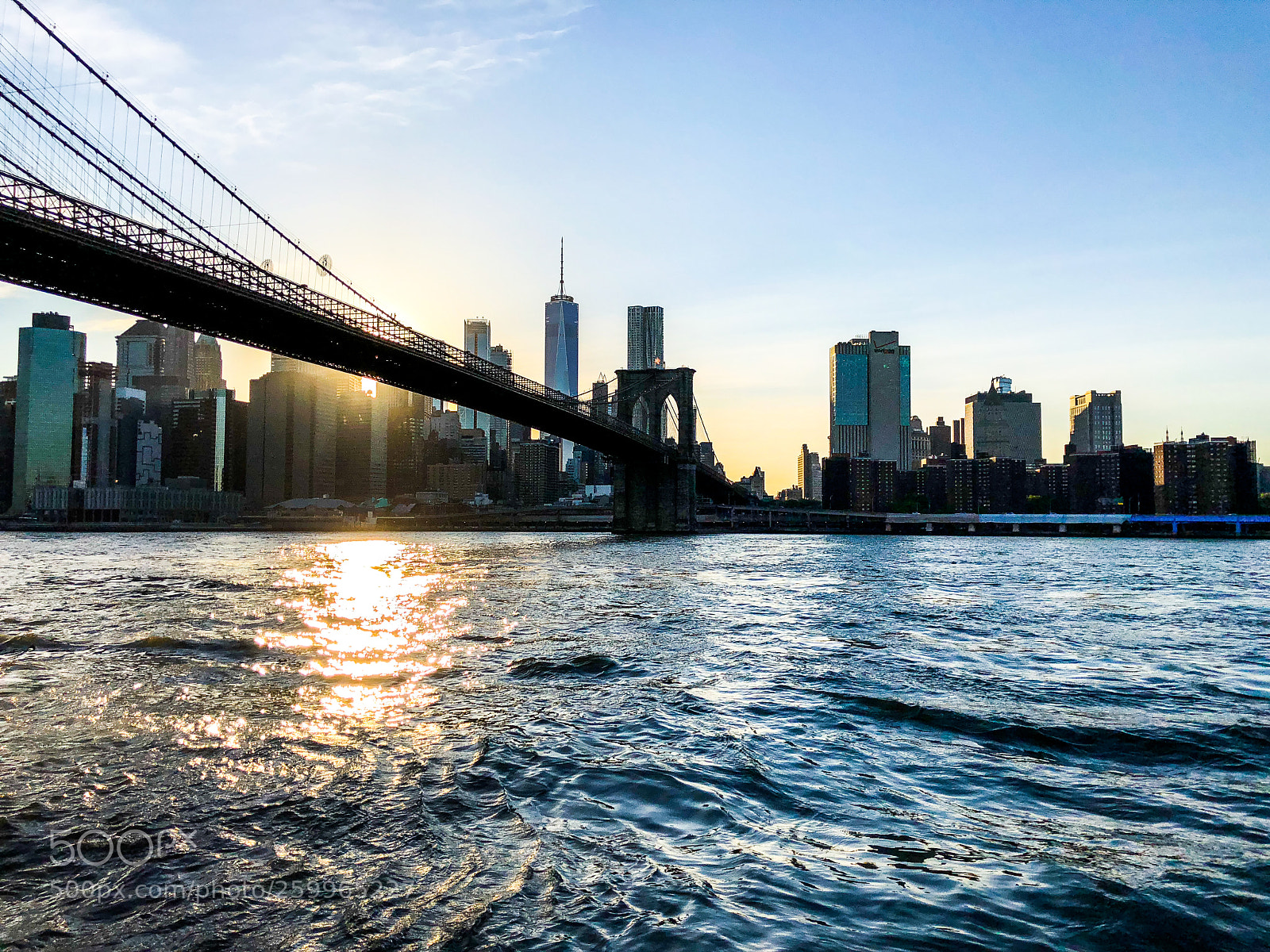 Apple iPhone X sample photo. Brooklyn bridge, dumbo park photography