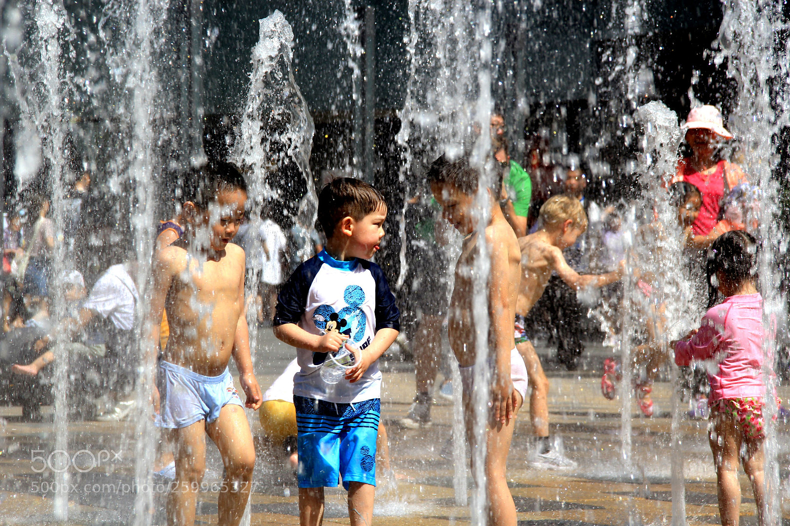 Canon EF-S 18-135mm F3.5-5.6 IS sample photo. Play water photography