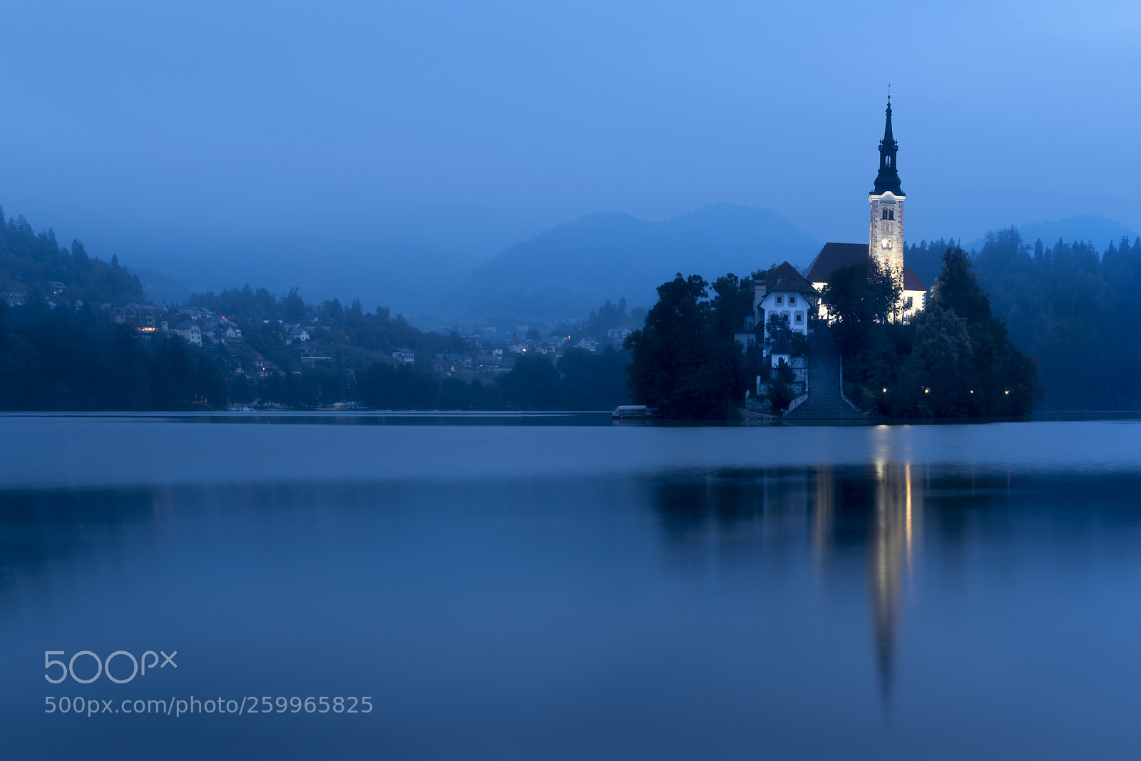 Sony a7R II sample photo. Foggy bled photography