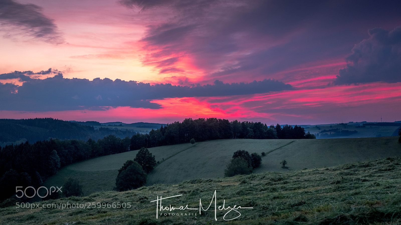 Fujifilm GFX 50S sample photo. Sunset ore mountains photography
