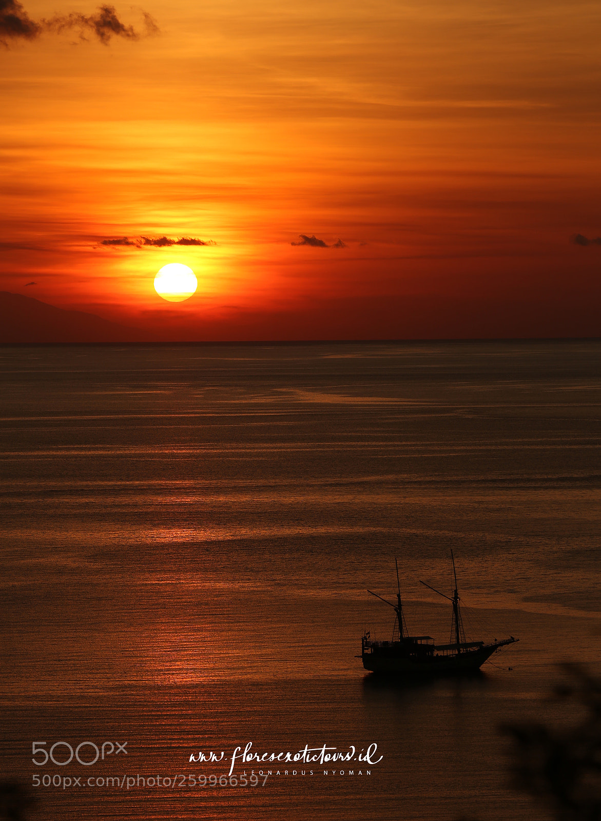Canon EOS 6D sample photo. Sunset from waicicu, labuanbajo photography