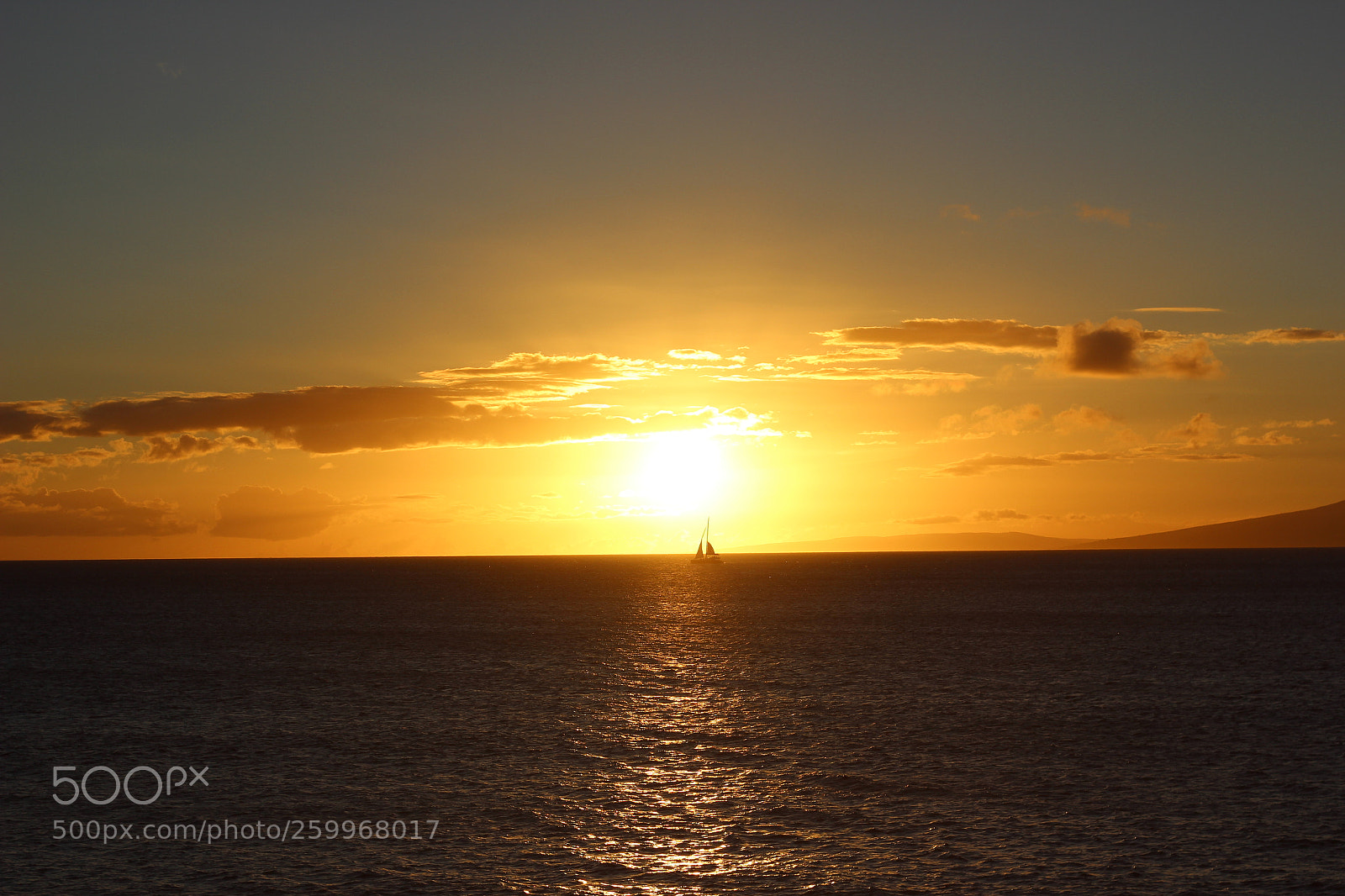 Canon EOS 600D (Rebel EOS T3i / EOS Kiss X5) sample photo. Maui sunset sail, hi photography
