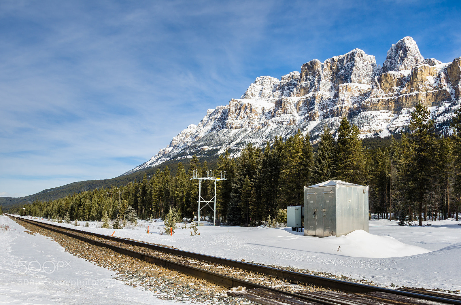 Nikon D7000 sample photo. Railway line in the photography