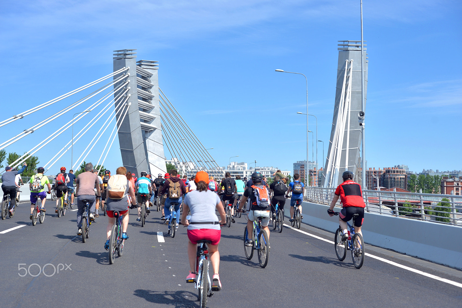 Nikon D610 sample photo. Bike ride in st.petersburg. photography