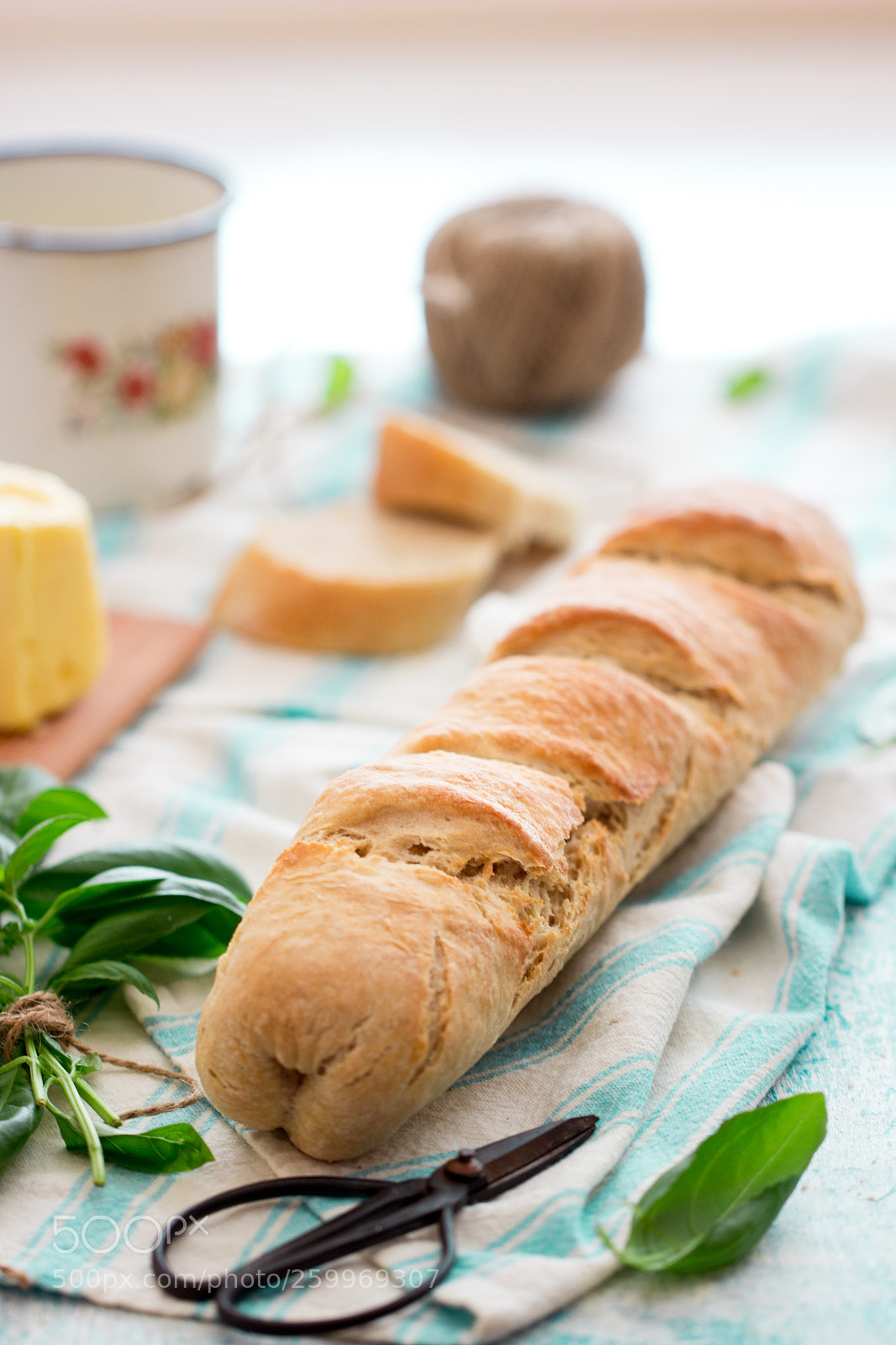 Canon EOS 600D (Rebel EOS T3i / EOS Kiss X5) sample photo. Wheat rye baguette photography